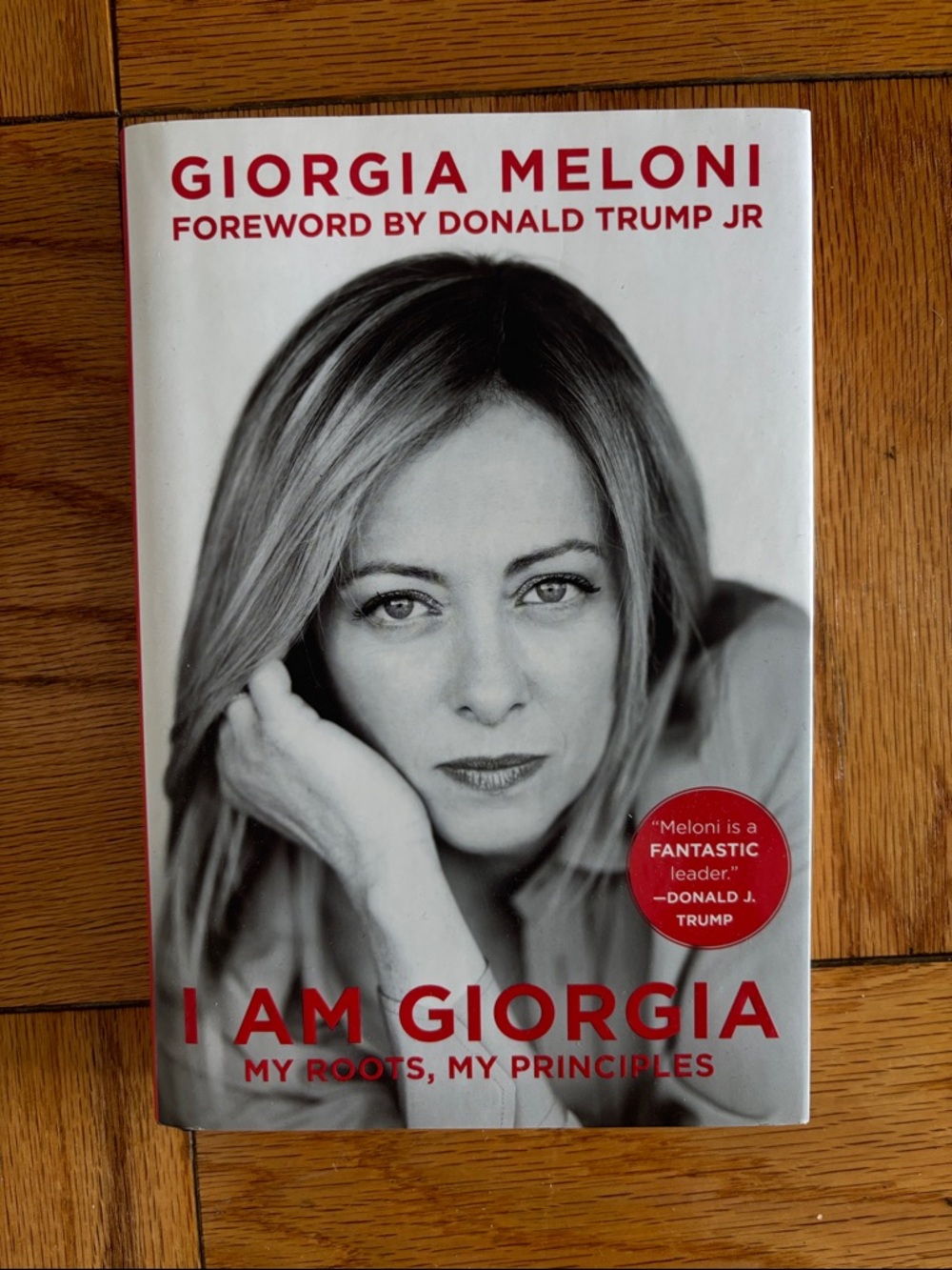 I AM GIORGIA by Giorgia Meloni - Hardcover Book
